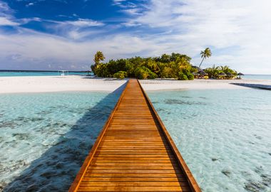 Jetty to the island