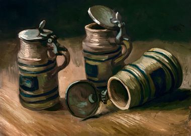 Van Gogh Beer Tankards