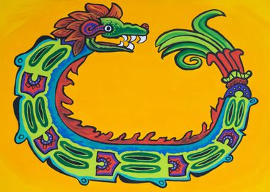 Quetzalcoatl Bird Serpent 