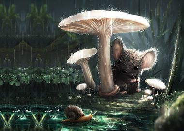 Fantasy Animal mushroom