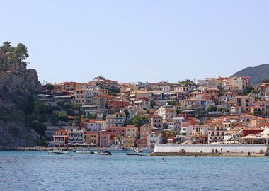 Parga city Greek holidays