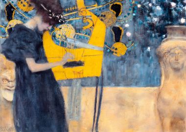 Gustav Klimt Musik I