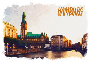 Hamburg City Germany