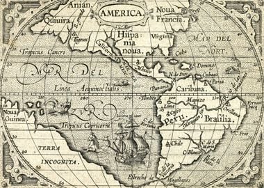 America old map