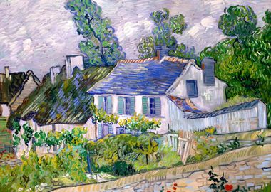 Van Gogh Houses At Auvers