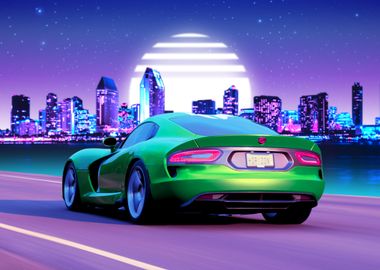 Viper Synthwave Outrun