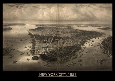 VINTAGE NEW YORK 1851