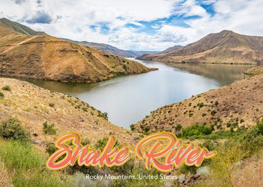 Snake River in the Rockies