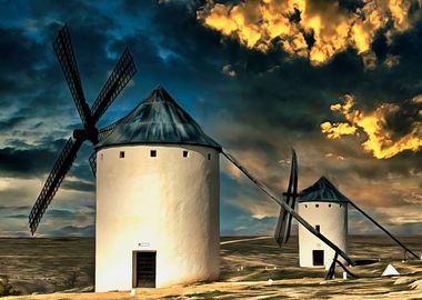 WINDMILLS IN SPAIN