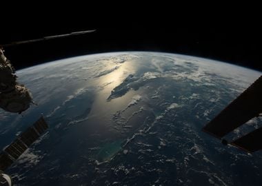 Earth's surface reflection