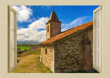 Church landscape religion