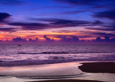 Tropical sunset, Thailand