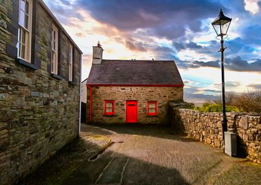 MY RED HOUSE IN WALES