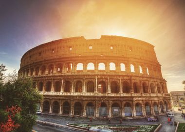 The Roman Colosseum