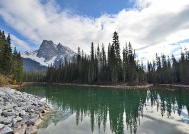 Mt Field and Emerald Lake