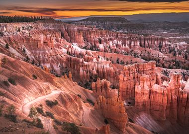 Sunrise at Bryce Canyon