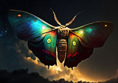 Paint Ancient Butterfly