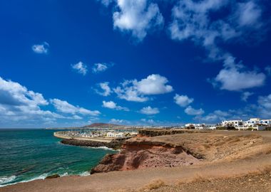 Spain landscape, Lanzarote