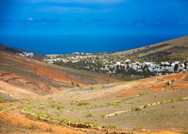 Spain landscape, Lanzarote