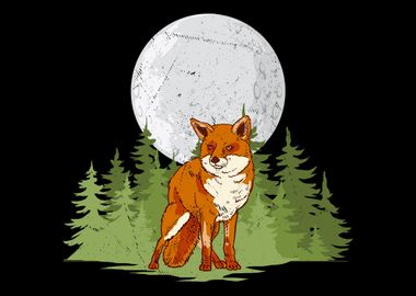 Fox Forest Animal