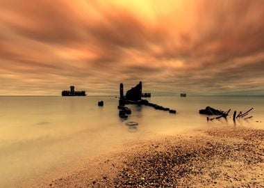 Sunset, Baltic Sea, Poland