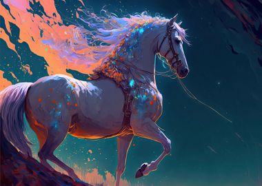 Horse in the stars