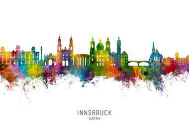 Innsbruck Skyline Austria