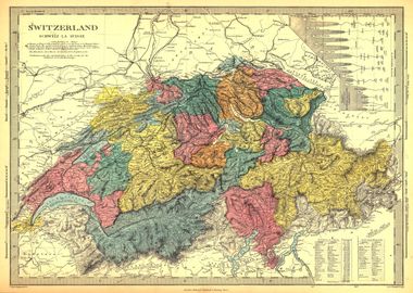 Switzerland map