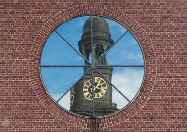 Cracked Tower Clock