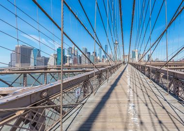 Brooklyn Bridge View NYC