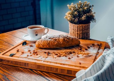 Coffee and Bread aesthetic