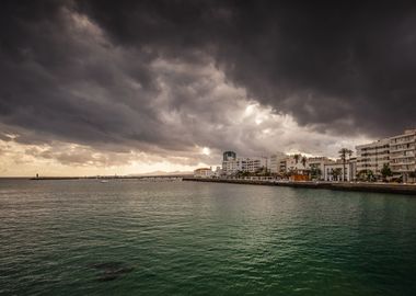 Spain landscape, Lanzarote