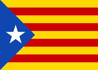 Estelada Blava Flag