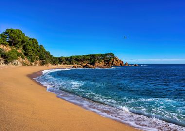 Spain coast landscape sea