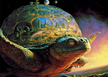 Fantasy Mythical Turtle