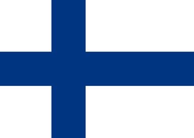 Finnish flag of Finland