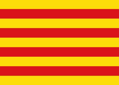 Catalonia Flag Barcelona