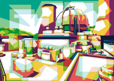 Nuke CSGO in WPAP style