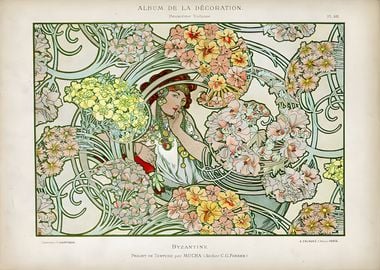 Alphonse Mucha Art Nouveau