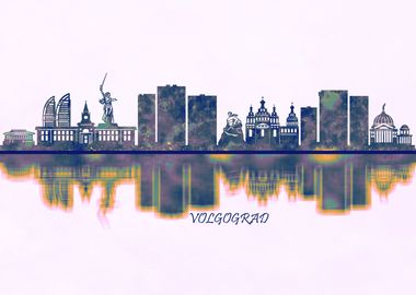 Volgograd Skyline