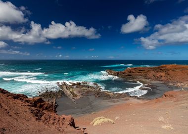 Spain landscape, Lanzarote