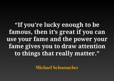 Michael Schumacher Quote 