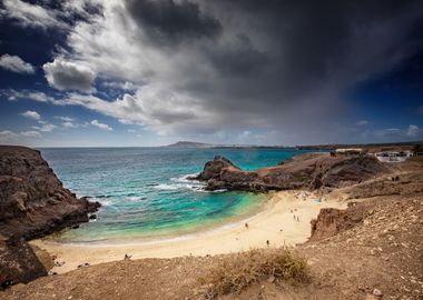 Spain landscape, Lanzarote