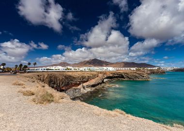 Spain landscape, Lanzarote