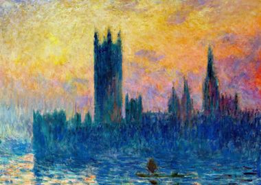 Houses of Parliament Monet