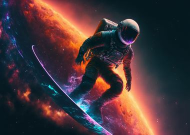 Astro surfer