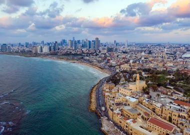 Tel Aviv City Beach Israel