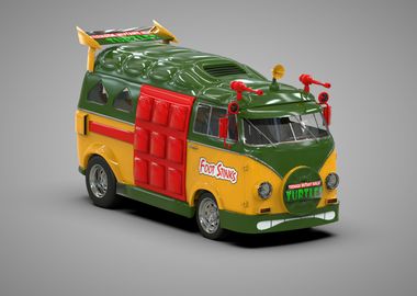 Vw Combi Mutant Turtles