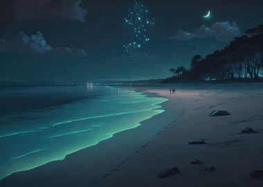 A night at the beach