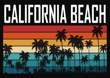 California Retro beach